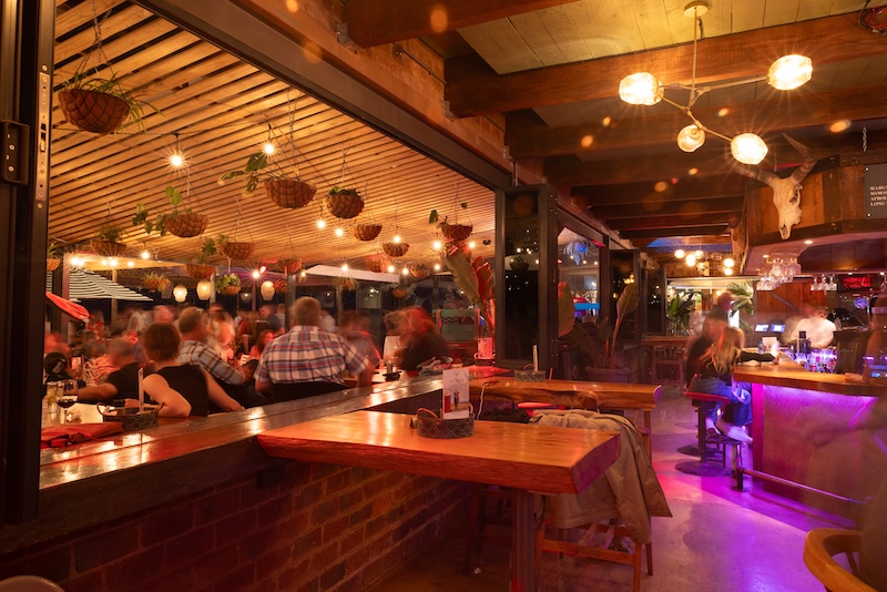 Blueberry Cafe setting