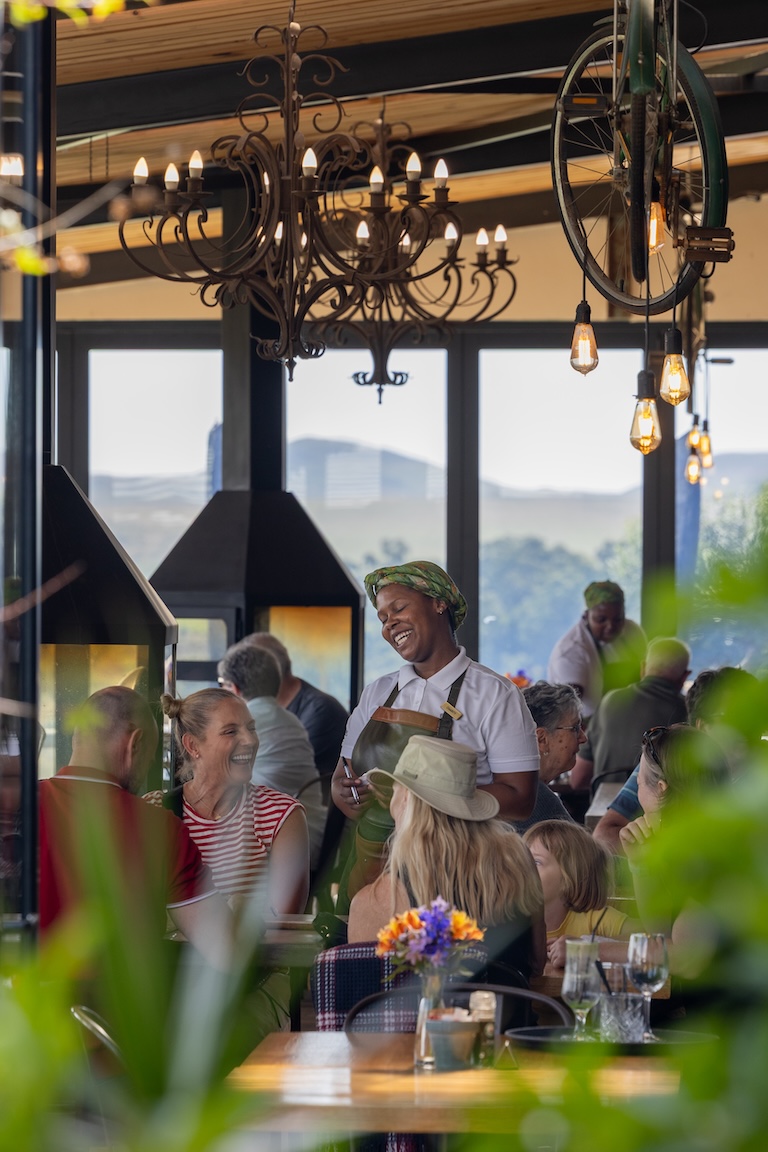 Warm service at Blueberry Cafe